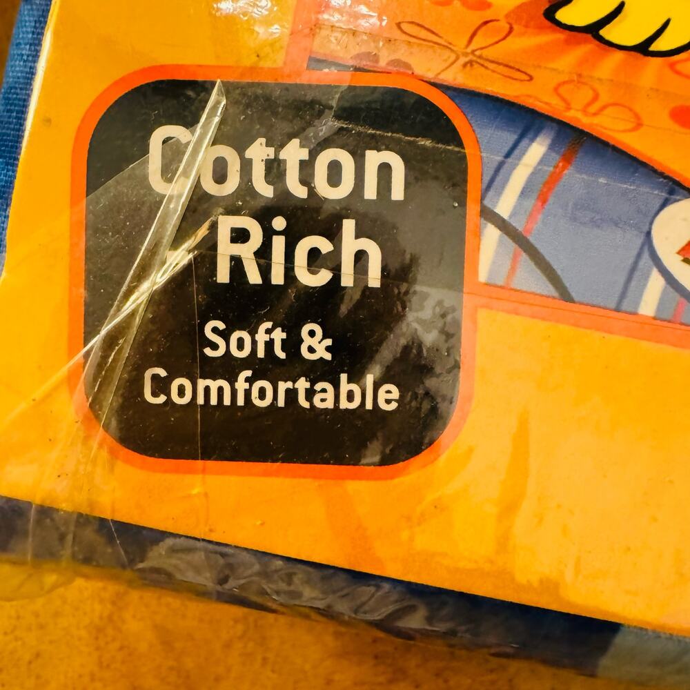 SpongeBob SquarePants NEW Sealed Twin 3 piece Sheet Set 2004 Cotton Rich SOLD - Picture 3 of 6